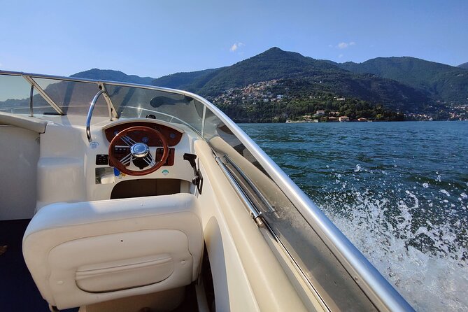 1 Hour Private Boat Tour on the Wonderful Lake Como