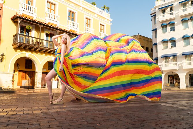 1 Hour Private Flying Dress Rental in Cartagena - Good To Know