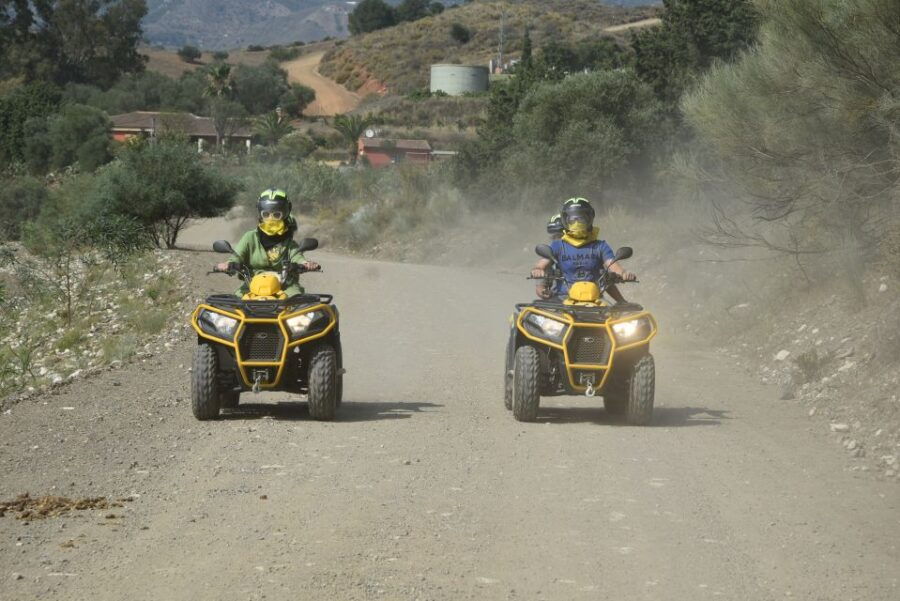 1 Hour Tour in Quad at Mijas Montains for Two People