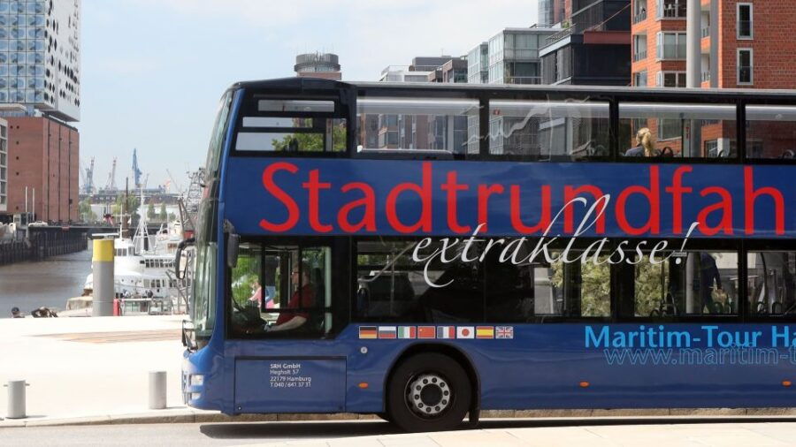 1-Day Hop On Hop Off Bus Tour of Hamburg Line D - Departure Information