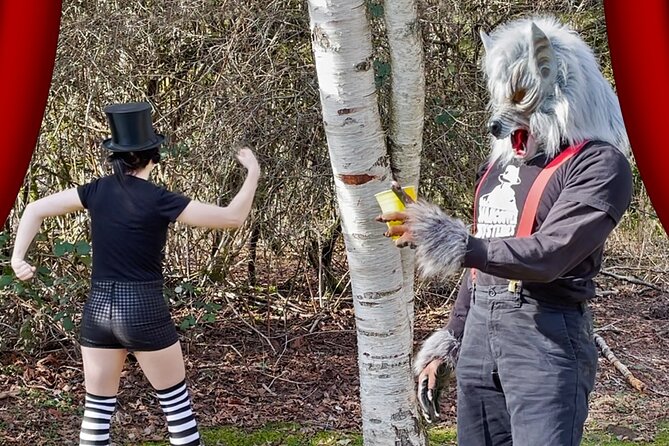 2-Hour Big Top Werewolf Private Guided Virtual Game Party - Game Materials and Requirements