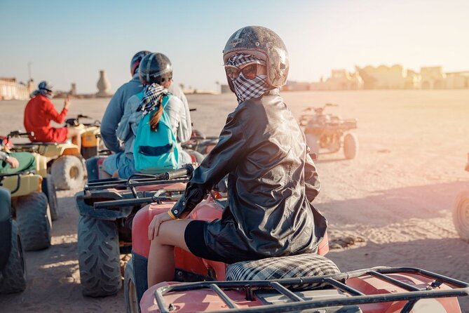 3 Hours ATV Quad at Hurghada Desert With Camel Ride and Transfer - Tour Inclusions