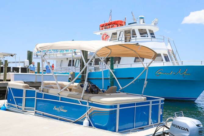 4-Hour 90HP Pontoon Rental in St. Andrews Bay - Rental Package Details