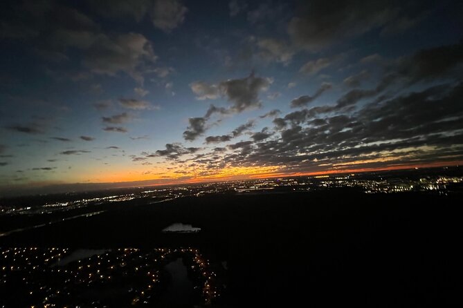 48 Miles Night Helicopter Tour Downtown Orlando and Theme Parks - Tour Details