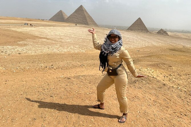 All Inclusive Private Half Tour to Giza Pyramids Camel Ride Lunch Entrance Fees - Tour Overview