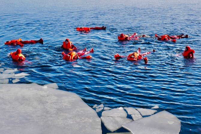 Arctic Ice Floating in Puumala - Overview and Experience