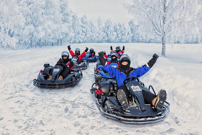 Arctic Ice Karting and Snowmobile Safari - Experience the Thrill of Arctic Ice Karting