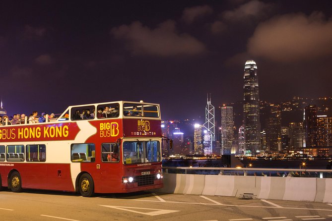 Big Bus Hong Kong Open-Top Night Tour - Tour Details