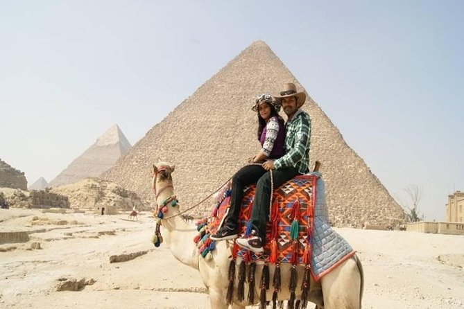 Cairo Layover Tour to Giza Pyramids Egyptian Museum, Bazaar Sound & Light Show - Tour Highlights