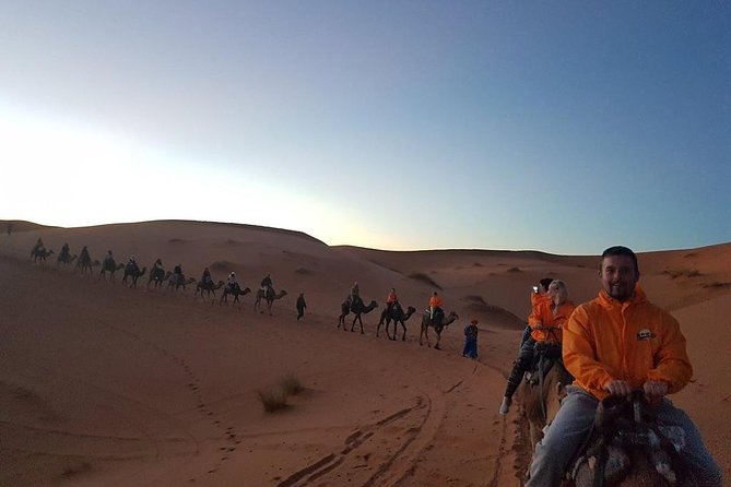 Camel Ride With Luxury Desert Camp And Night In Merzouga Dunes - Camel Ride Through the Dunes