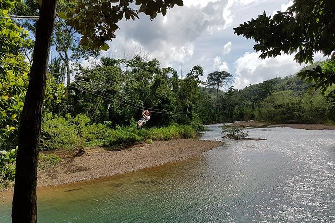 Cave Kayaking & Ziplines in Nohoch Che'En Park From Belize City - Tour Highlights