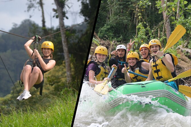 Combo Rafting & Canopy Tour With Organic Lunch. - Activity Overview
