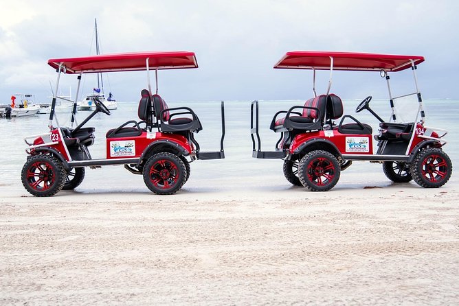 C&S (4 Seater) Golf Cart Rentals - Inclusions and Pickup Information