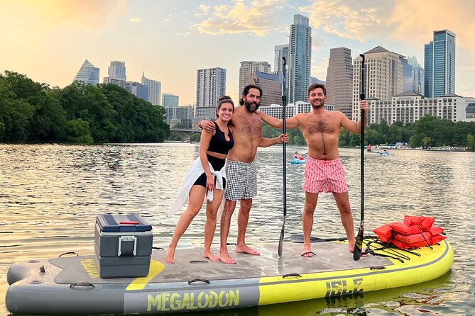 Downtown Austin Giant Paddleboard Sunset Tour With Bats - Tour Overview and Details