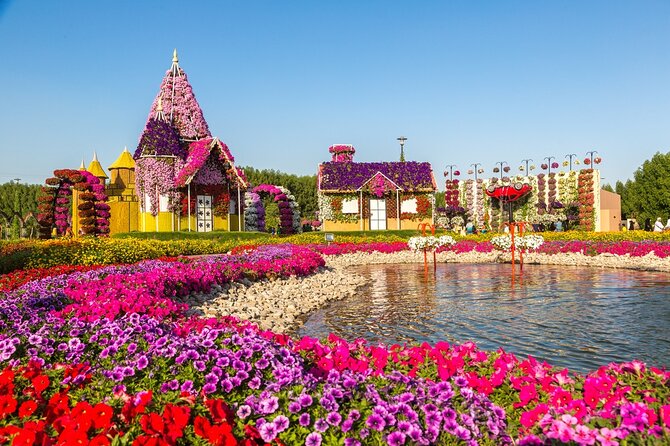 Dubai Miracle Garden and Glow Garden Tour With Pickup - Tour Highlights