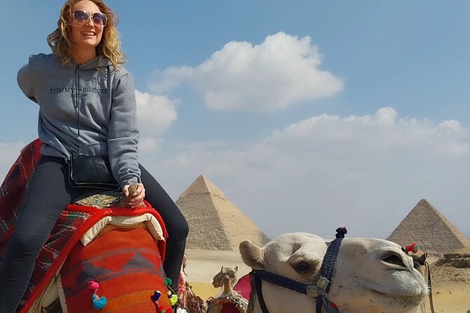 Enjoy Giza Pyramids, Museum, Bazaar, Camels, Lunch All Inclusive - Tour Highlights