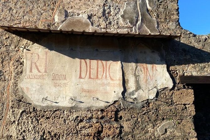 Exclusive Half-Day Tour in Pompeii With Skip the Line Tickets - Tour Highlights