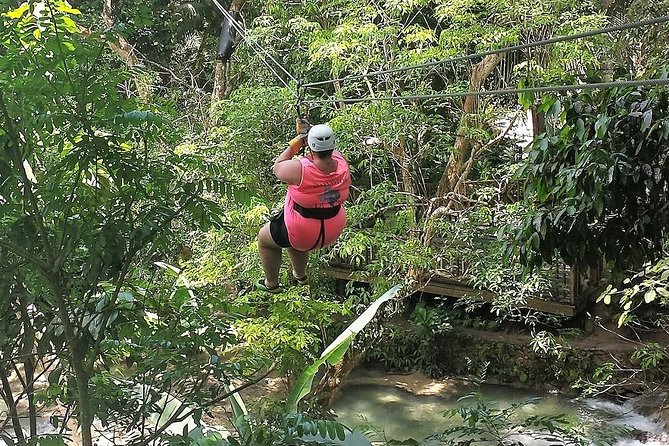 Falls Flyer Zipline and Dunns River Falls Adventure Tour From Ocho Rios - Overview of the Falls Flyer Zipline and Dunns River Falls Adventure Tour