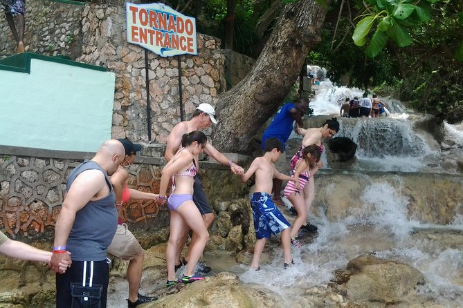 Falmouth Shore Excursion Blue Hole and Dunns River Falls Combo - Itinerary Overview