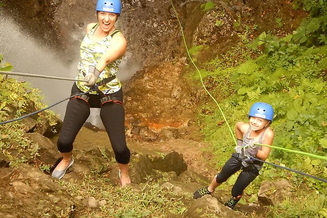 Full Day Class II-III Rafting and Canyoning Rappelling From La Fortuna-Arenal - Pickup Information