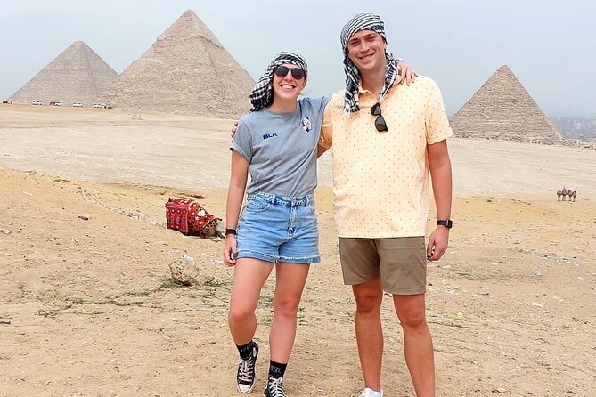 Giza Pyramids ,Sphinx ,Sakkara Pyramid ,Memphis With Private Expert Guide - Pricing and Booking Information