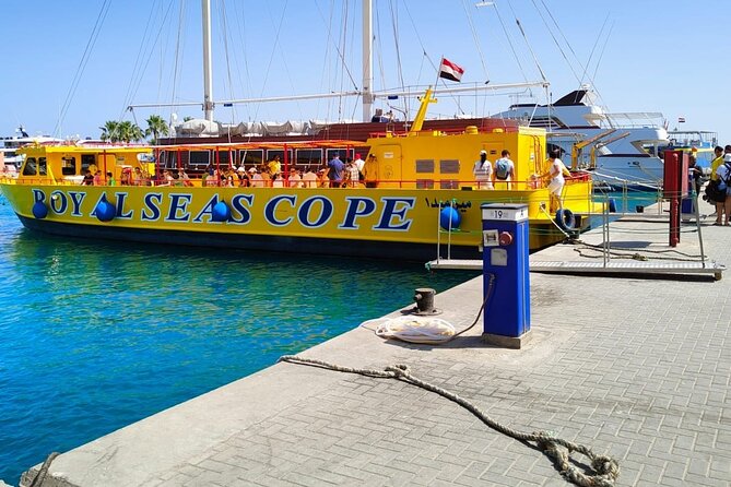 Glass Bottom Boat With 30-Minute Snorkeling Trip From Hurghada - Trip Highlights