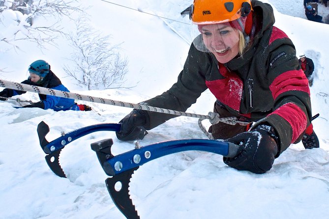Guided Ice Climbing Activity in Pyhä - Overview of Ice Climbing Activity