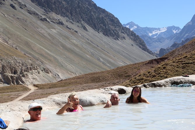 Hot Springs San Jose Volcano Near Santiago - Central Andes Range - Tour Highlights