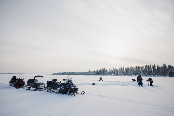 Ice Fishing and Snowmobile Safari Combo in Lapland - Overview of the Combo Tour