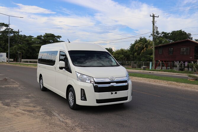 International Airport Belize City to San Ignacio - Shuttle Service Details