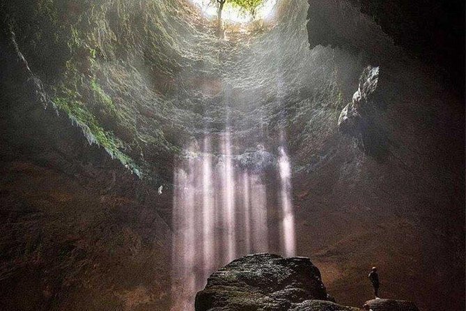 Jomblang Cave With Cave Pindul River Tubing One Day Tour - Cave Exploration