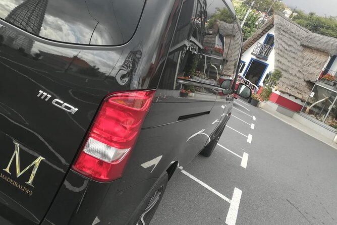 Madeira Airport Business Van Transfers - Vehicle Options