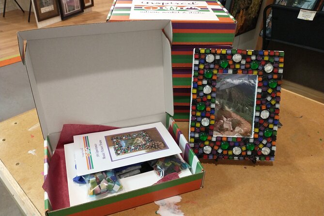 Mosaic Picture Frame Art Kit in Estes Park - Overview of Mosaic Picture Frame Art Kit