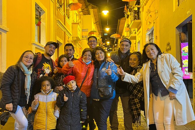 Night Tour in Quito With Free Time at La Ronda Street - Itinerary Breakdown