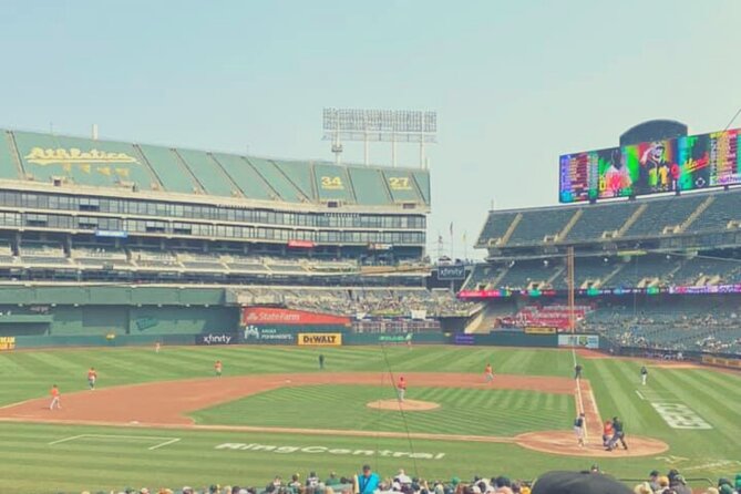 Oakland Athletics Baseball Game Ticket at RingCentral Coliseum - Date and Traveler Options