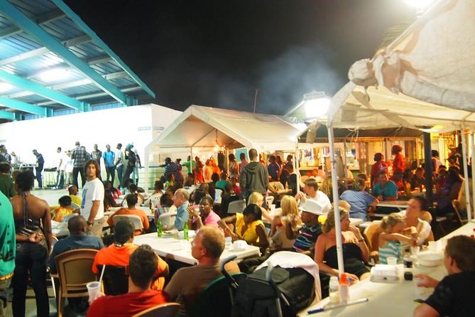 Oistins Fish Fry Street Party, St Lawrence Gap, Rum Shop Tour  - Barbados - Overview of Oistins Fish Fry Street Party
