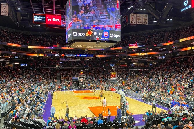 Phoenix Suns Basketball Game Ticket at Footprint Center - Ticket Pricing and Guarantee