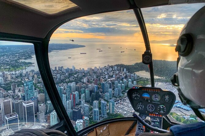 Pre/Post Cruise Helicopter Vancouver City Tour With Hotel Pickup - Experience Highlights