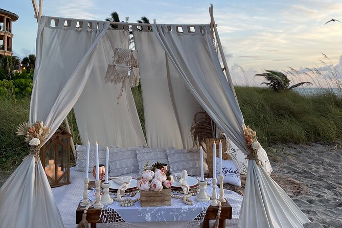 Premiere Luxury Sunrise Picnic in Hollywood Beach With Tented Oasis and More. - Experience Highlights