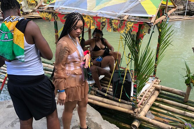 Private Blue Hole Waterfalls &Bamboo Rafting Experience Ocho Rios - Inclusions and Transportation