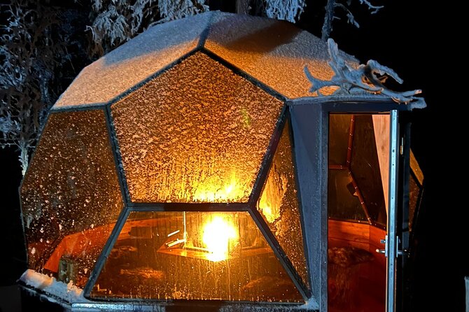 PRIVATE Glass Igloo Dinner Under Northern Lights - Overview