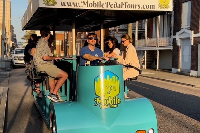 Private Pedal Party Bike Tour Through Historic Downtown Mobile - Booking Information