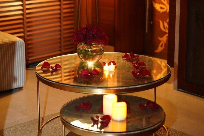 Private Poolside Cabana Proposal Dubai - Romantic Poolside Setting