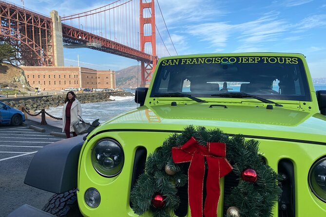 Private San Francisco Holiday Lights Tour by Convertible Jeep - Tour Inclusions