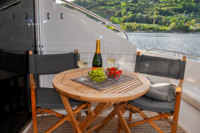 Private Yacht Bergen to Salmon Eye, Iris Restaurant, Rosendal - Pickup and Drop-off Details