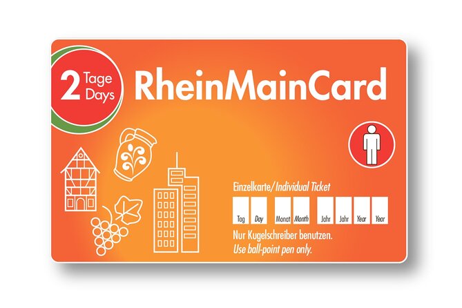 RheinMainCard 2 Days - Coverage Area