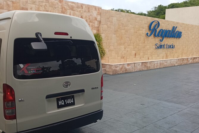Round Trip St. Lucia Private Airport Transfers UVF (GROUPS) - Inclusions