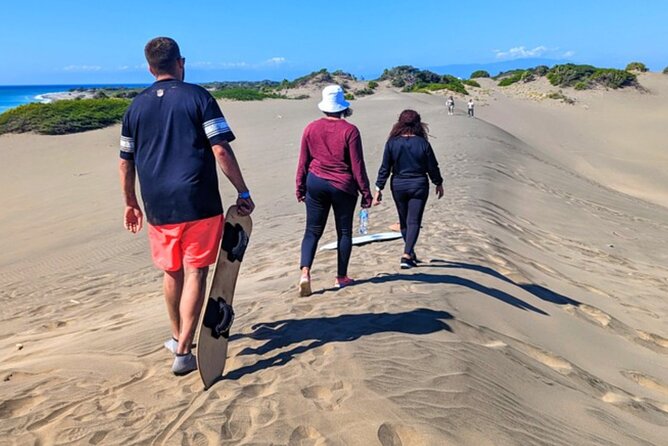 Sandboarding & Snorkeling at the Dominican Desert - Sandboarding Basics