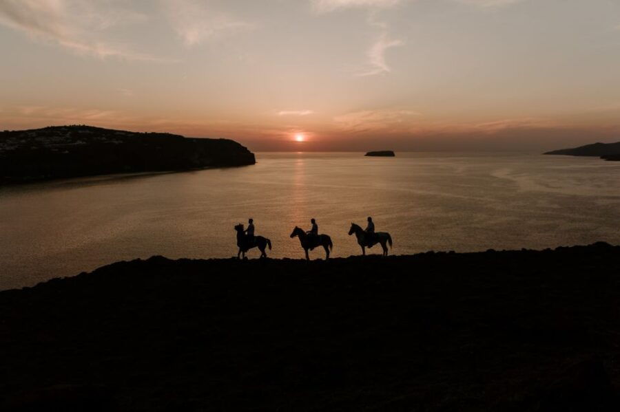 Santorini:Horse Riding Experience at Sunset on the Caldera - Customer Reviews