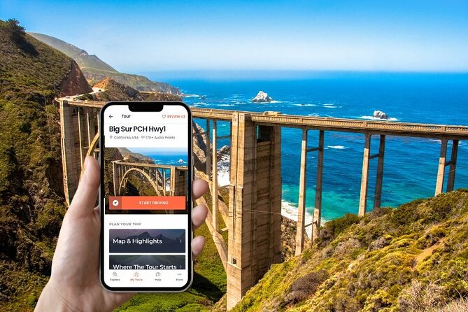 Self-Guided Audio Driving Tour in Big Sur PCH Highway 1 - Scenic Route for Driving